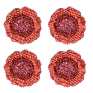 Posavasos Bordado con Cuentas de 5mm de Grosor, Estilo Bohemio, Decorativo para Mesa de Hogar, Bodas y Fiestas, Calidad Increíble - Product Image 6