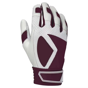 Gants de frappeur de baseball et softball professionnels légers pour hommes, design couleur personnalisé, service OEM, nouveau style, toucher doux - Product Image 6