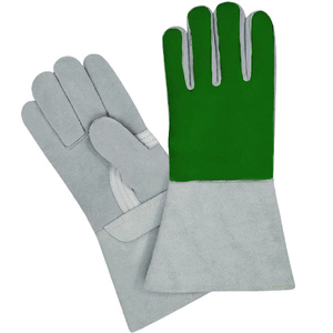 Gants de protection en cuir pleine fleur de vachette de haute qualité, certifiés CE, antistatiques, ignifuges, pour soudage TIG industriel - Product Image 3