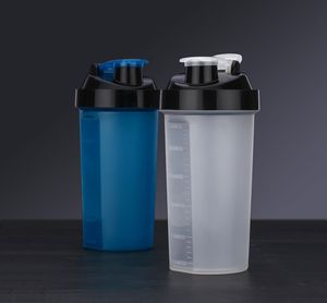 Gym <b>Sports</b> <b>Bottle</b> 700ml Reusable Eco Friendly Fitness Outdoor Direct Drinking Meal Replacement Shaker Scale Leak-Proof - Product Image 5