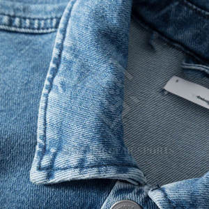 Chaqueta de Mezclilla de Invierno para Hombre, Corte Ajustado, Ecológica, Transpirable, 100% Algodón, Informal, para Uso en Exteriores, Personalizable - Product Image 6