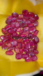Rubí indio natural facetado mezcla forma piedras preciosas fabricación de joyas piedra preciosa Mozambique rubí FAIJAN GEMS Z6 terceros - Product Image 4