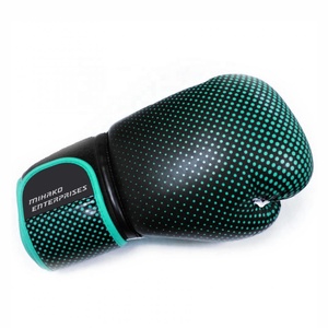 Gants de boxe en cuir de combat professionnels de haute qualité 12 oz sac lourd poinçonnage MMA équipement d'entraînement personnalisé - Product Image 4