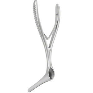 Spéculum nasal médical ORL 75x7 mm, 3 numéros, en acier inoxydable de qualité chirurgicale, pour septum, manuel, aseptique - Product Image 3