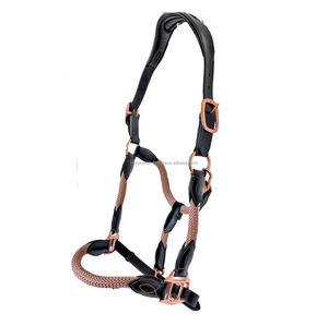 <b>Best</b> Quality Western Leather Halter for Horses Customized Design and Colour Available in Affordable Price - Product Image 1