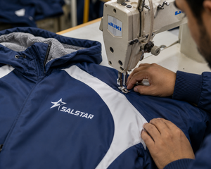 Parka de Natación Impermeable con Capucha Personalizada de Fábrica, Manga Larga, Secado Rápido, Forro Polar Transpirable, Cierre de Cremallera, Bata de Cambio para Hombre - Product Image 3