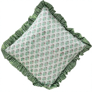 Pochette pour ordinateur portable en coton premium matelassé 13 pouces, faite à la main, motif floral, avec fermeture éclair, protection pour ordinateur portable - Product Image 4
