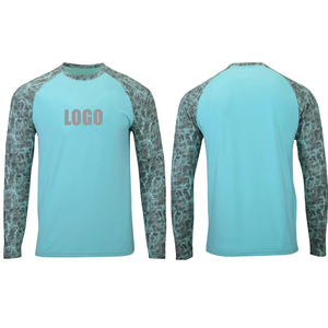 Camisetas de Pesca Estampadas con Protección UV UPF 50, Camisetas de Pesca de Manga Larga de Secado Rápido para Hombre, Protección UV Transpirable - Product Image 4