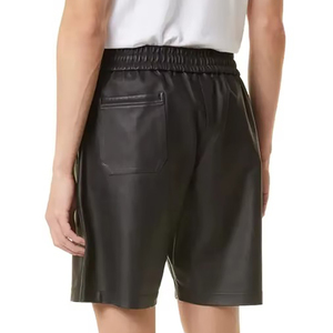 Pantalones Cortos de Cuero para Hombre, Color Verde, Transpirables, Casuales, con Logotipo Personalizado, Cómodos, a la Moda, de Alta Calidad, Tendencia 2026 - Product Image 6