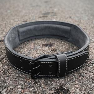 Leather Waist Support Prong <b>Belt</b> Powerlifting Back Support Prong <b>Belts</b> Unisex Bodybuilder Trainer Double Prong <b>Belt</b> - Product Image 1