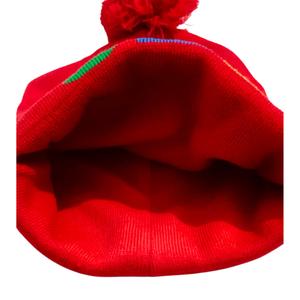 Gorro de Punto Jacquard Ecológico con Bordado Masónico Prince Hall, Gorro de Invierno Tejido a Mano de Poliéster/Algodón con Patrón de Letras, Estilo Casual - Product Image 4