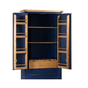 Armario Moderno Independiente de Madera Maciza para Dormitorio, Mueble de Almacenamiento Ecológico de Roble/Pino/Acacia, Hecho en Vietnam - Product Image 1