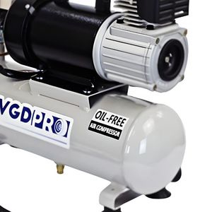 Compresseur d'air professionnel pour téléphone, Machine à haute efficacité, étanche aux intempéries et à Long Cycle, sans huile, avec réservoir de 8 litres, 48V - Product Image 5