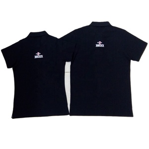 Camisas de Golf de Algodón Tejido Sólido con Estampado Personalizado para Hombre, Manga Corta, Secado Rápido, Transpirables, Ecológicas y Antiarrugas - Product Image 2
