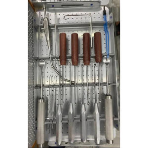 Juego de Instrumentos Neuroquirúrgicos para Columna Lumbar, Instrumentos de Cirugía de Fijación Espinal Ortopédica de Acero Inoxidable, Manual, Certificado MOL - Product Image 3