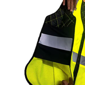 Nouveau design, vente en gros, gilet réfléchissant pour travailleurs, gilet de sécurité haute visibilité pour activités de plein air, respirant - Product Image 4