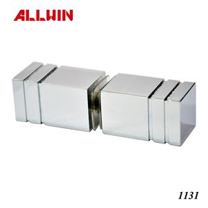 Poignées de porte modernes rondes en laiton et verre pour salle de bain, cuisine, chambre, salon, extérieur, hôtel, entrepôt, commode, tiroir, extérieur - Product Image 2