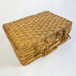 Maletas de ratán tejidas a mano, cesta de almacenamiento portátil, juego de maletas de viaje, precio competitivo - Product Image 4