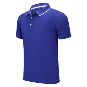 Camisetas de Golf Personalizadas con Etiqueta Tejida e Impresión Digital, 100% Algodón Piqué, Manga Corta, Transpirables, Camisetas Polo Casuales para Hombre - Product Image 1