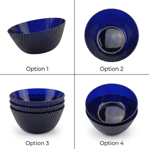 Bol à salade en plastique PET de qualité alimentaire LONGNEW pour la maison, les restaurants et la restauration - Product Image 4
