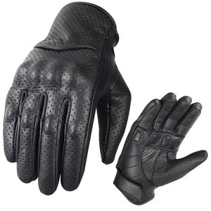 Guantes de Motociclismo de Invierno, de Cuero, Transpirables, Deportivos, Antideslizantes, Impermeables, con Pantalla Táctil, Dedos Completos, Precio Económico - Product Image 5