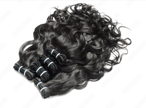 Cabello Humano Virgen Remy Hindú con Frente de Encaje HD, Ondulado/Rizado Natural, Calidad Premium Directo de Fábrica - Product Image 3