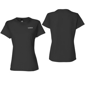 T-shirt décontracté et tendance pour femme, coupe ample et moderne, idéal pour le quotidien, style décontracté et élégant, OEM - Product Image 3