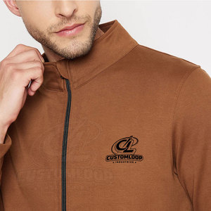 Conjunto Deportivo Ecológico de Algodón Orgánico para Hombre, Estampado, Sólido, Transpirable, Ligero, Informal, Hecho con el Mejor Material, Otoño - Product Image 4