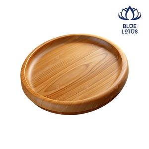 Plateau de service en bois écologique et durable, best-seller, de haute qualité, créatif, pour boissons et thé, plateau de fête, directement de l'usine - Product Image 1