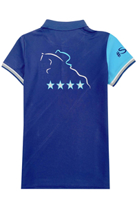 เสื้อโปโลกอล์ฟพิมพ์ลายดอกไม้แบบซับลิเมชั่น ระบายเหงื่อได้ดี รับผลิตตามแบบ OEM พร้อมโลโก้ตามสั่ง  ขั้นต่ำในการสั่งซื้อน้อย - Product Image 6