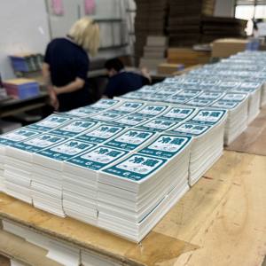 Etiquetas de Advertencia Autoadhesivas para Almacenes, Resistentes al Agua, Duraderas y Personalizables, para Entrega de Paquetes - Product Image 6