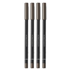 Sammul 1.8g Lápiz de cejas de madera 03 Negro Marrón 4 unidades - Precio de descuento - Product Image 1