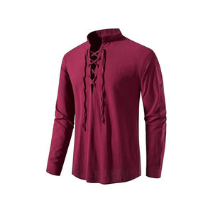 การจำลองเสื้อผ้าโบราณ ชุดการแสดง ชุดละคร เสื้อเชิ้ต ชุดประวัติศาสตร์ - Product Image 4