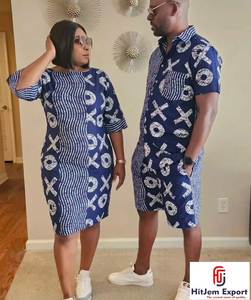 Tela de algodón con estampado africano, tela Ankara Kitenge para confección de vestidos, ropa de moda, costura, manualidades, textiles, Ghana - Product Image 2