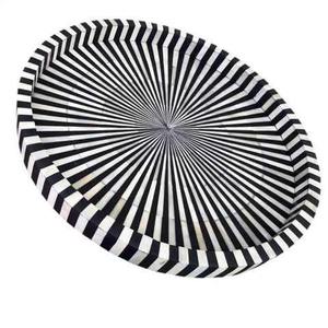 Bandeja con Incrustaciones de Hueso para Mesa de Centro, Comedor, Servir, Decoración del Hogar, Regalo, Hecho a Mano, Ecológico, Calidad Premium - Product Image 4