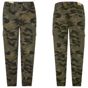 Pantalones Cargo para Hombre, Estilo 2026, Alta Calidad, 100% Algodón, Cintura Media, Corte Recto, Casual, para Ejercicio al Aire Libre, Lavado Ligero - Product Image 6