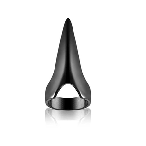 Hair Parting Tool Finger Parting Tool For Sectioning, Uses For Hair Style In Black Color Stainless Steel Product Hair Tools - Product Image 1