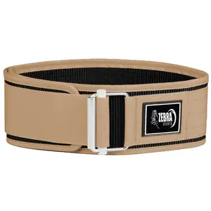 Sabuk Penyangga Pinggang Neoprene Premium untuk Gym, Penutup <span class=keywords><strong>Hook</strong></span> <span class=keywords><strong>Loop</strong></span>, Penyangga Punggung untuk Angkat Beban, Perlindungan Profesional, Unisex, ZEBRA - Product Image 1