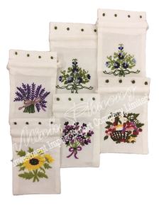 Bolsas fragantes de algodón vietnamita 100%, artesanías bordadas con punto de cruz y costura - Product Image 2