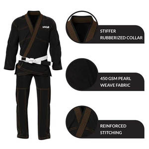 Kimono de Jiu-Jitsu Brésilien en Coton à Prix de Gros, Nouvelle Arrivée, Faible MOQ, Style Arts Martiaux, Kimono BJJ - Product Image 5