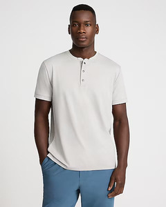 Chemise en grès la plus vendue – Douce comme du beurre, 100 % coton, coupe ample, ourlet incurvé, logo avant, écologique, respirante, décontractée - Product Image 1