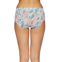 Sous-vêtements féminins sexy en dentelle imprimée de qualité supérieure, taille plus, design personnalisé, respirant, écologique, sans couture