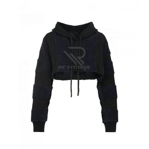 Sudadera con Capucha Corta Personalizada para Mujer, 100% Poliéster, Sudaderas con Capucha Sublimadas, Conjuntos Deportivos Estampados para Damas - Product Image 3