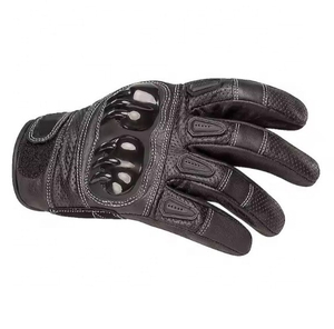 Wholesale Four Seasons High Quality Motorbike Goat Brown Leather Gloves Motorcycle Gloves Breathable Buy Racing Gloves - Product Image 1