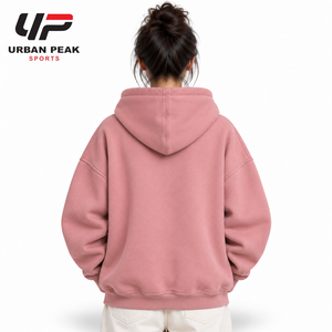 Hoodie ample pour femme avec coutures d'épaules allongées, intérieur brossé doux et un style moderne pour un look décontracté au quotidien - Product Image 3