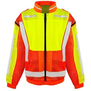 Sudadera con Capucha de Trabajo de Alta Visibilidad, con Forro Polar Cálido para Invierno, Logotipo Personalizado, Ropa de Trabajo, Chaqueta de Seguridad Reflectante e Impermeable con LED - Product Image 3