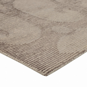 Tapis en laine damassé délavé écologique antidérapant au design moderne pour salon, chambre et intérieurs d'hôtels - Product Image 5