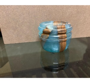 Encensoir élégant en résine de bois de santal fait main et durable pour usage religieux, encens indien, parfum Oud Musc, décoratif - Product Image 3