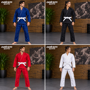 ชุดยิวยิตสูคุณภาพพรีเมียม ระบายอากาศได้ดี แห้งเร็ว ชุดยูนิฟอร์ม BJJ ไซส์ครบ A1 A2 A3 A4 A5 สำหรับสโมสร ยิม และสถาบันฝึกสอน - Product Image 5