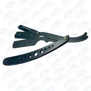 Navaja de Afeitar Ecológica para Hombre, Clásica, para Depilación Corporal, Personalizable, Profesional, de Acero Inoxidable de Primera Calidad - Product Image 2